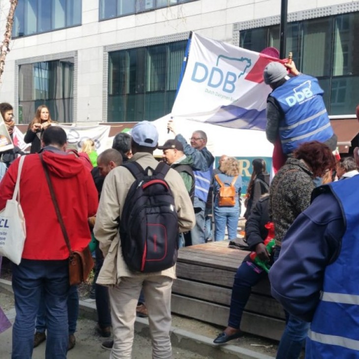 foto Solidariteits-actie Brussel